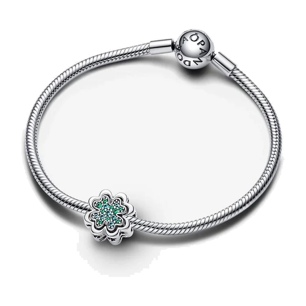 Charm Quadrifoglio dell'Amicizia Divisibile Pandora 792752C01 - foto 2
