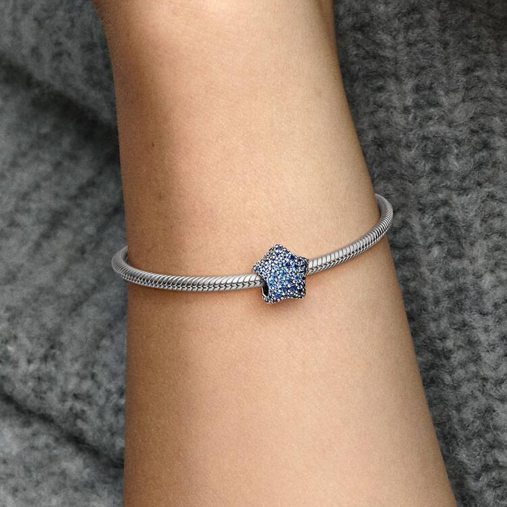 Charm Stella Pavé Blu Pandora 793026C01 - foto 2