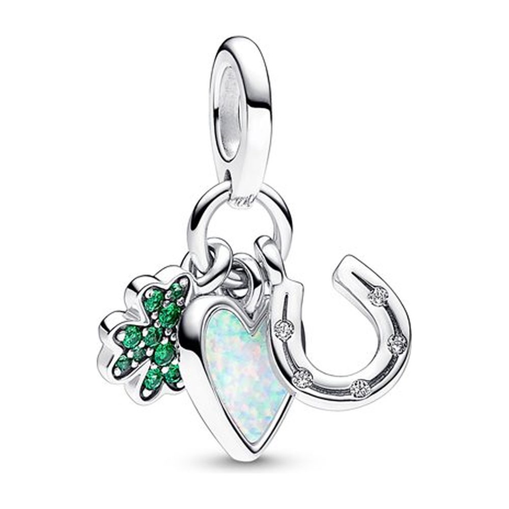 Charm Triplo Pendente Simboli della Fortuna Pandora 792755C01