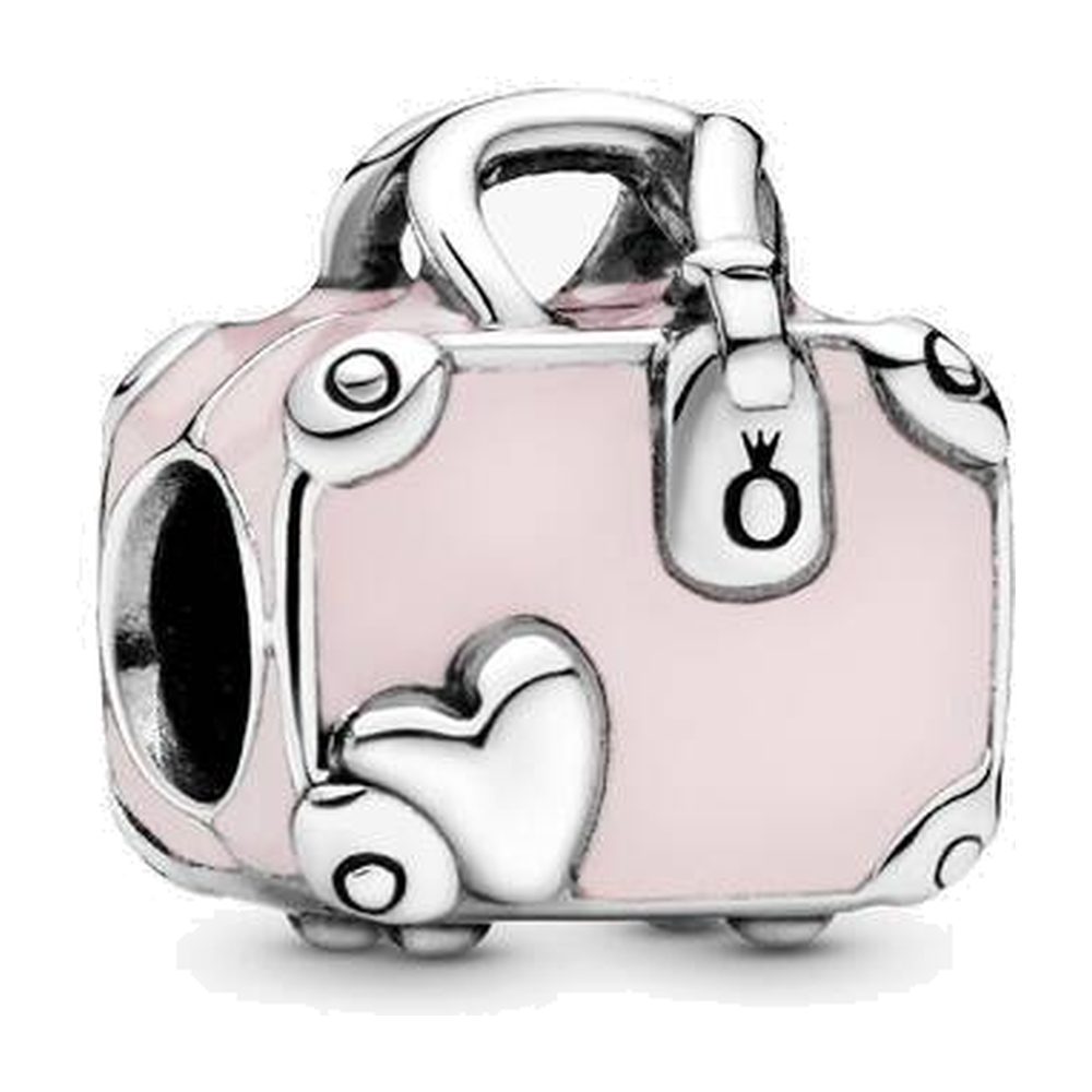 Charm Valigia Rosa Pandora 798063EN124