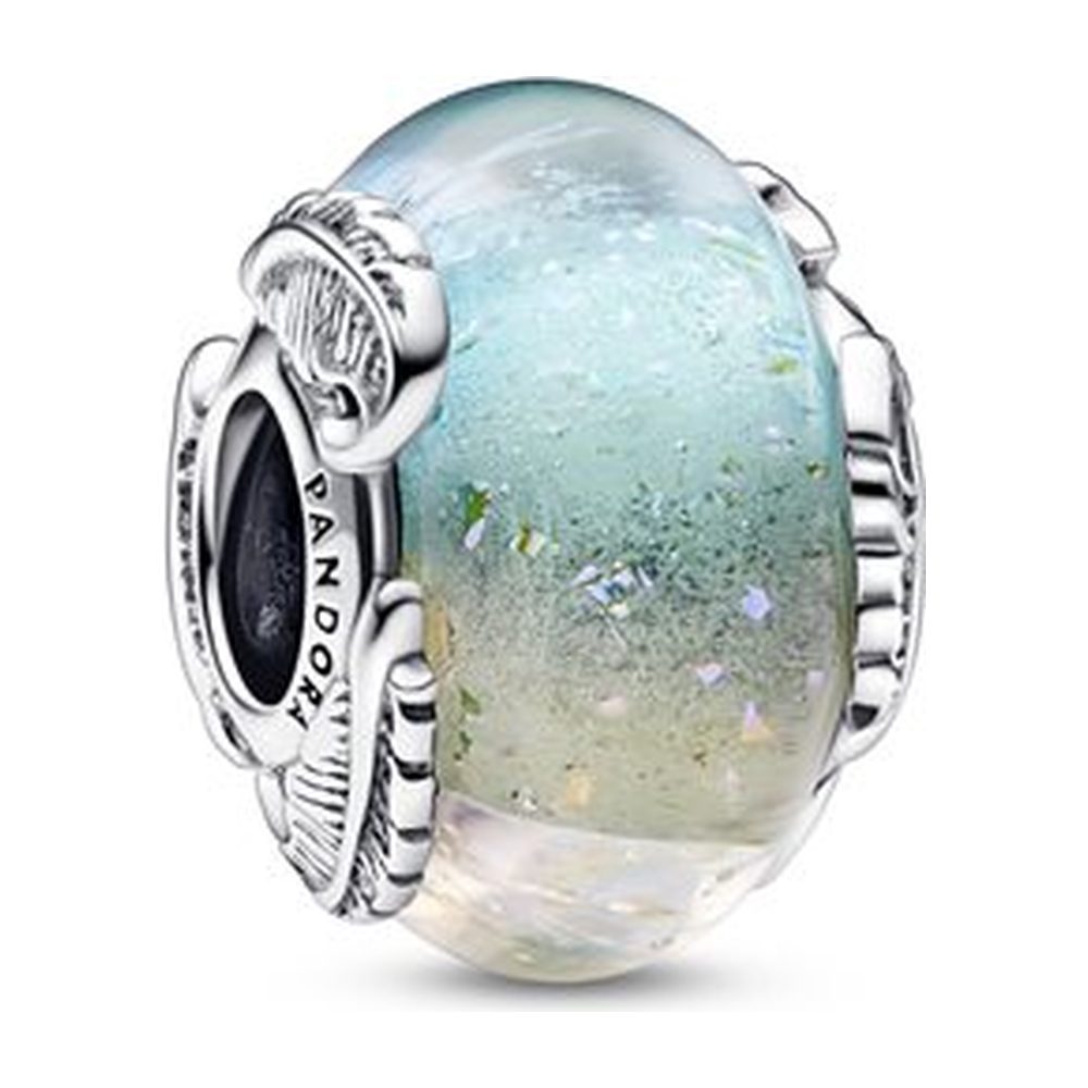 Charm Vetro di Murano Multicolore Piume Pandora 792577C00