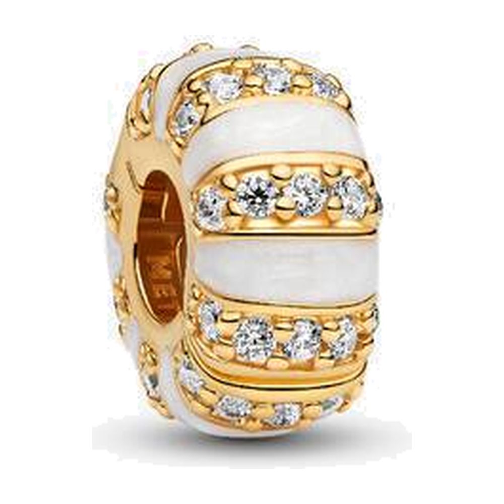 Clip Eleganza Luminosa Dorata Pandora 763785C01
