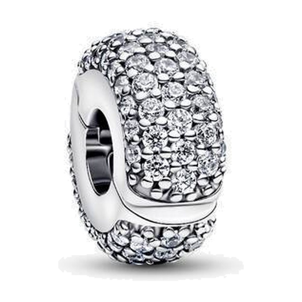 Clip Pavé Fascia Tripla Pandora 794032C01