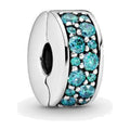 Clip Pavé Turchese Pandora 791817MCZ