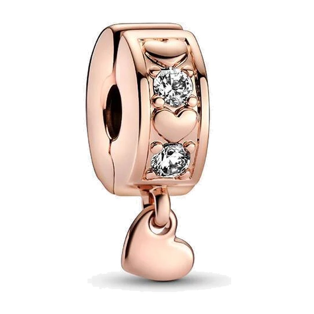 Clip Pendente Cuori Infiniti Scintillanti Pandora 782253C01