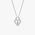 Collana Lucchetto Cuore Luminoso Pandora 394416C01