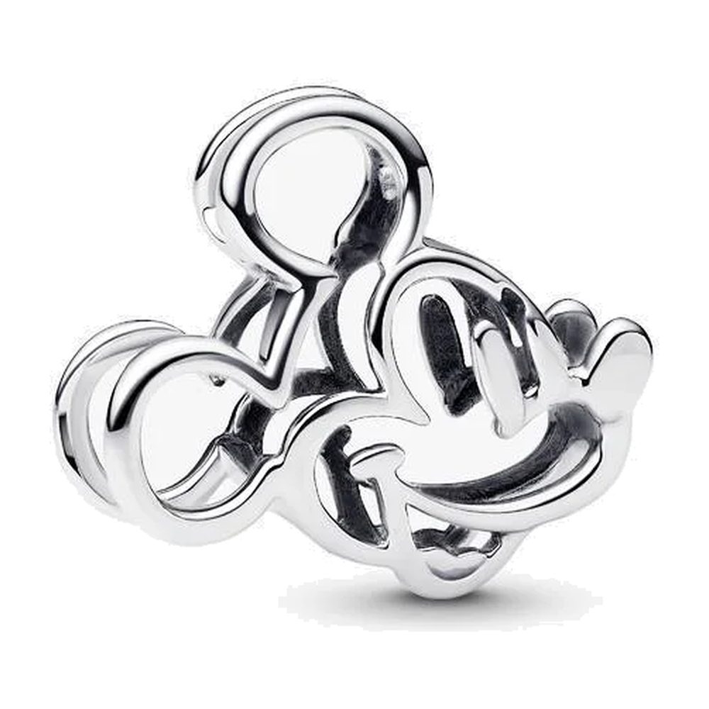 Disney, Charm Openwork Mickey Mouse Pandora 793907C00