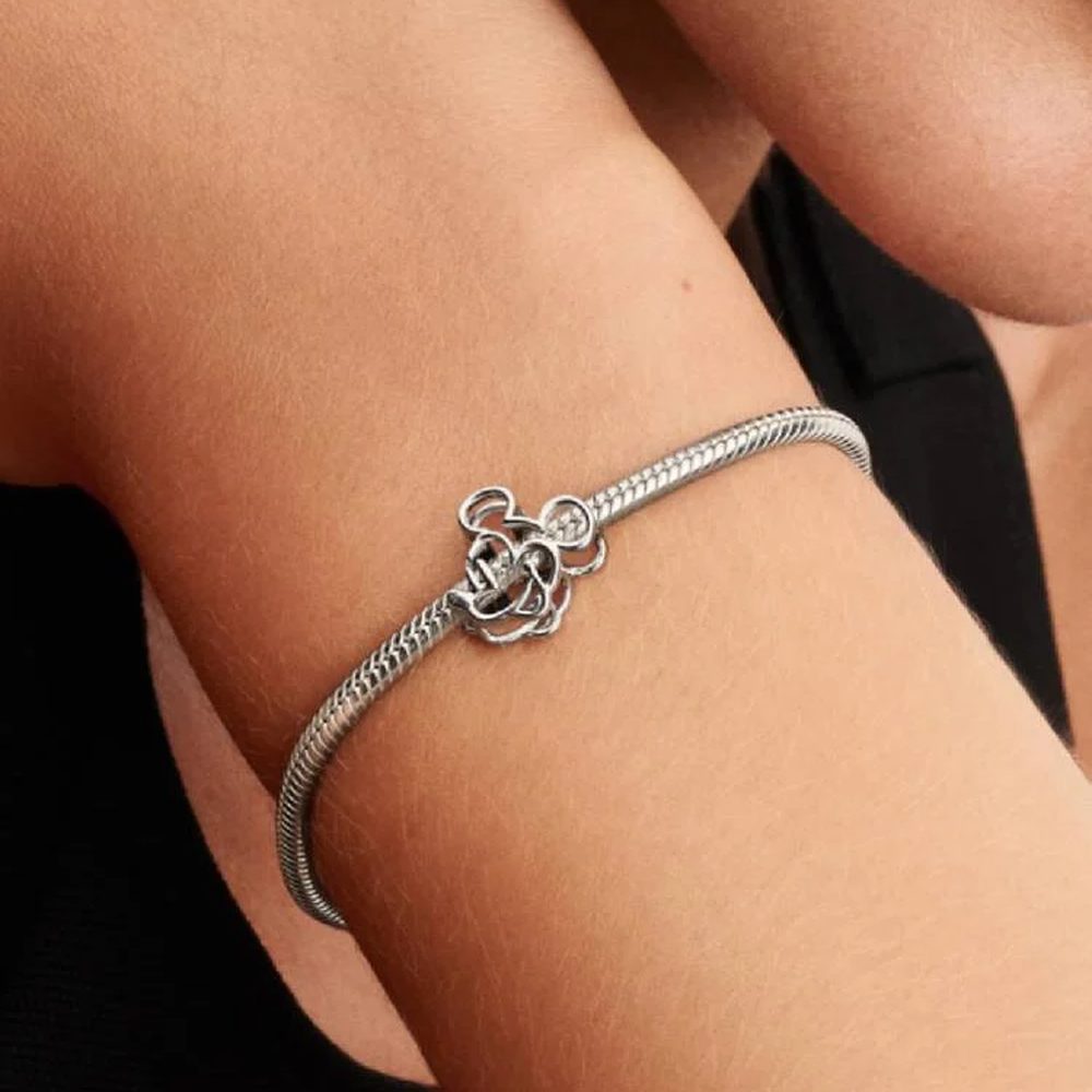 Disney, Charm Openwork Mickey Mouse Pandora 793907C00 - foto 2