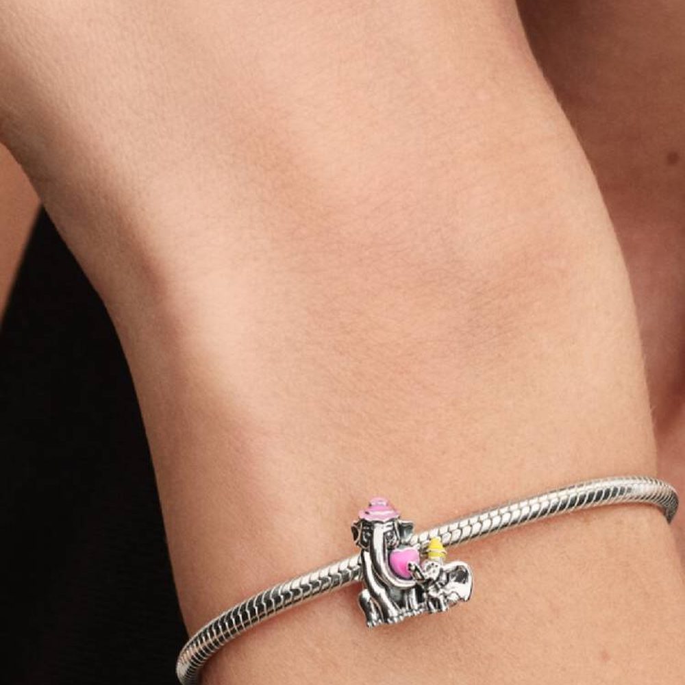 Disney, Dumbo, Charm Dumbo e la sua Mamma Pandora 793751C01 - foto 2