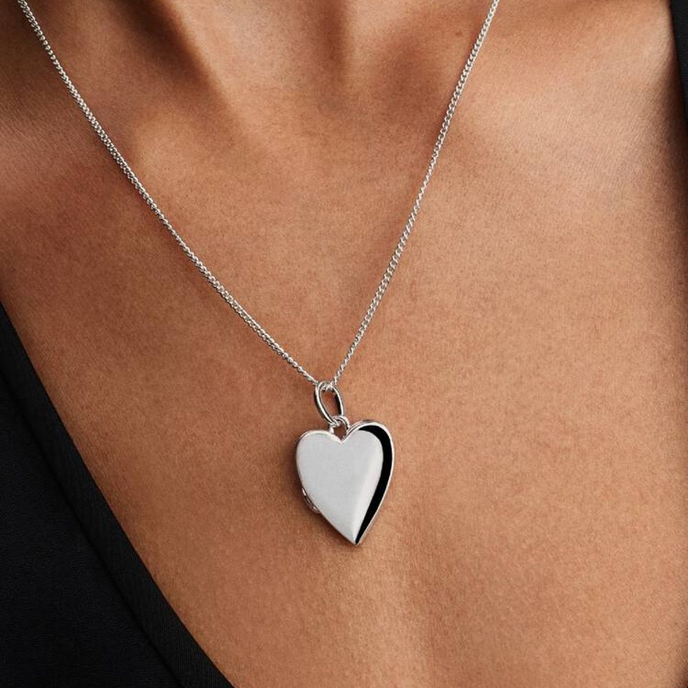 Pendente Cuore Apribile da Incidere Pandora 394013C01 - foto 2