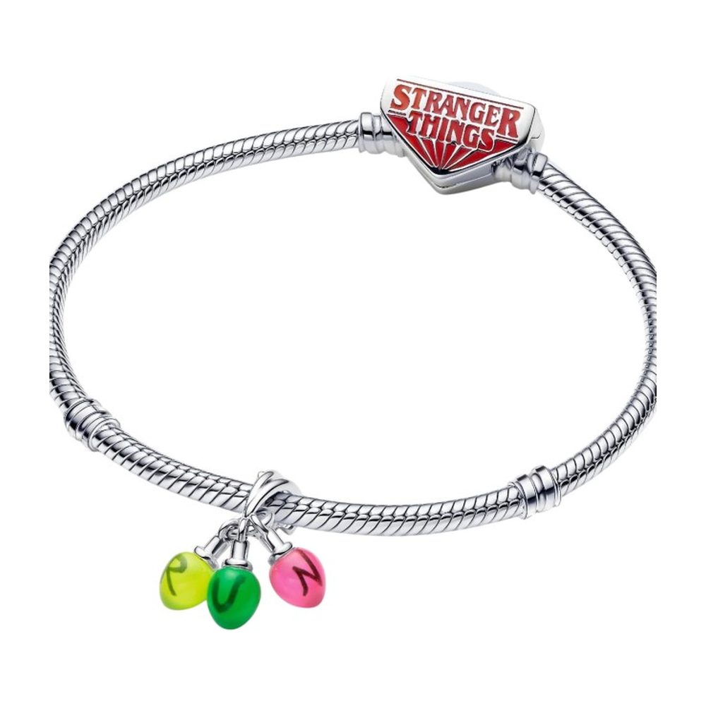 Stranger Things, Charm Pendente RUN che si Illumina al Buio Pandora 793568C01 - foto 2