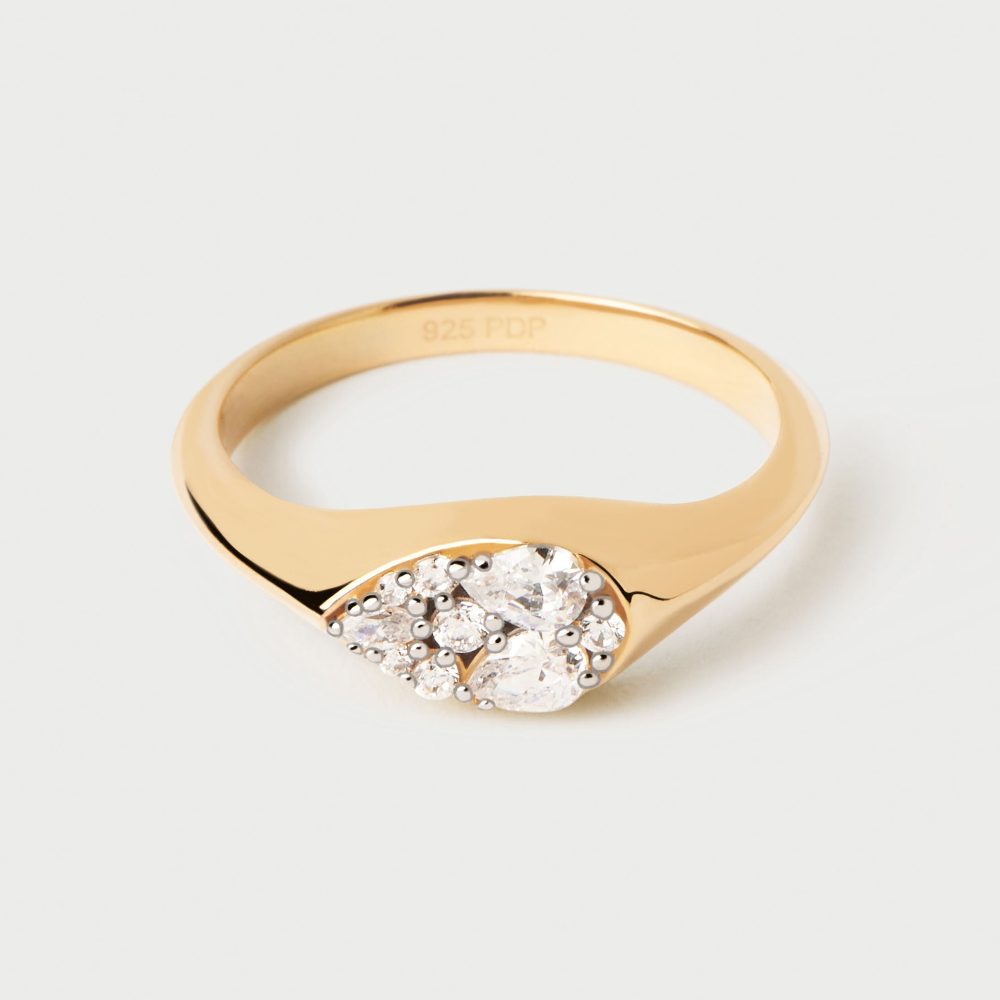 Anello Sigillo Vanilla – PD Paola AN01-A51
