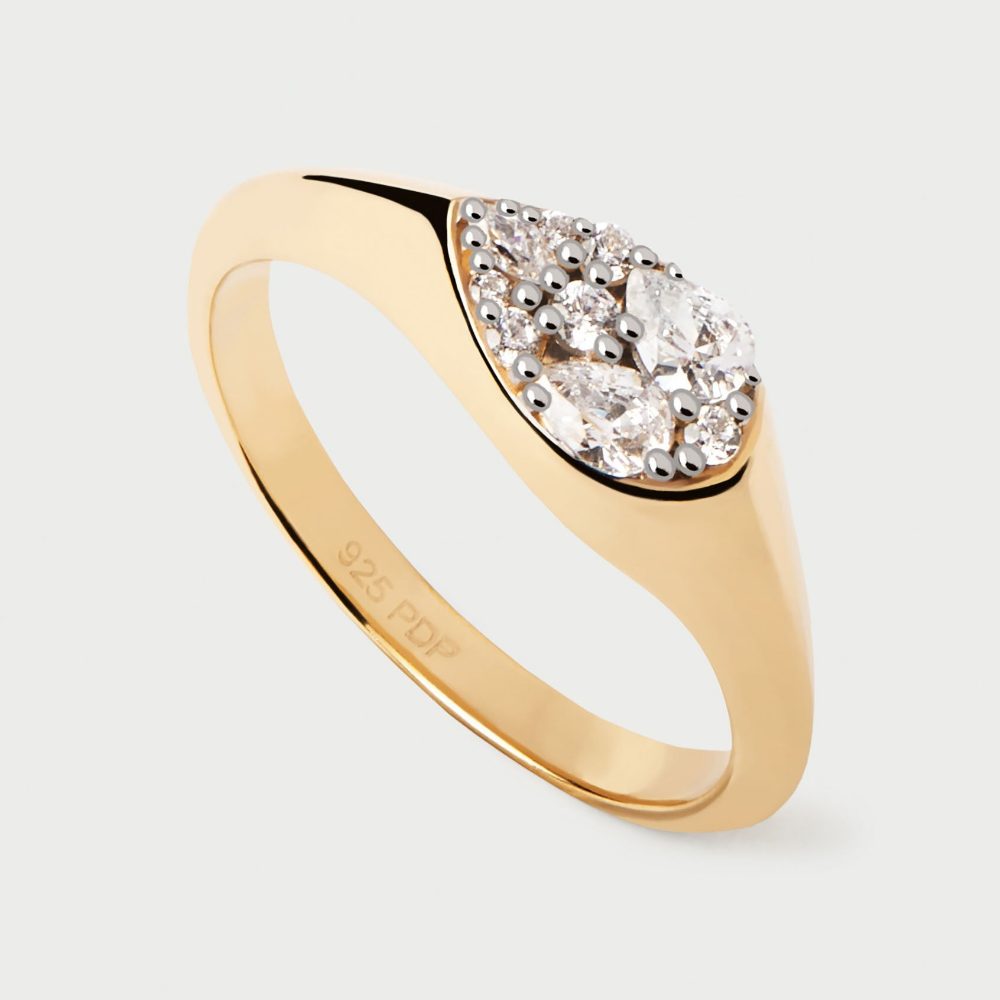 Anello Sigillo Vanilla – PD Paola AN01-A51