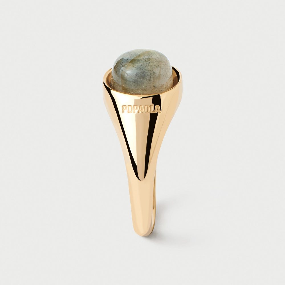 Anello Moon con Labradorite – PD Paola AN01-B18