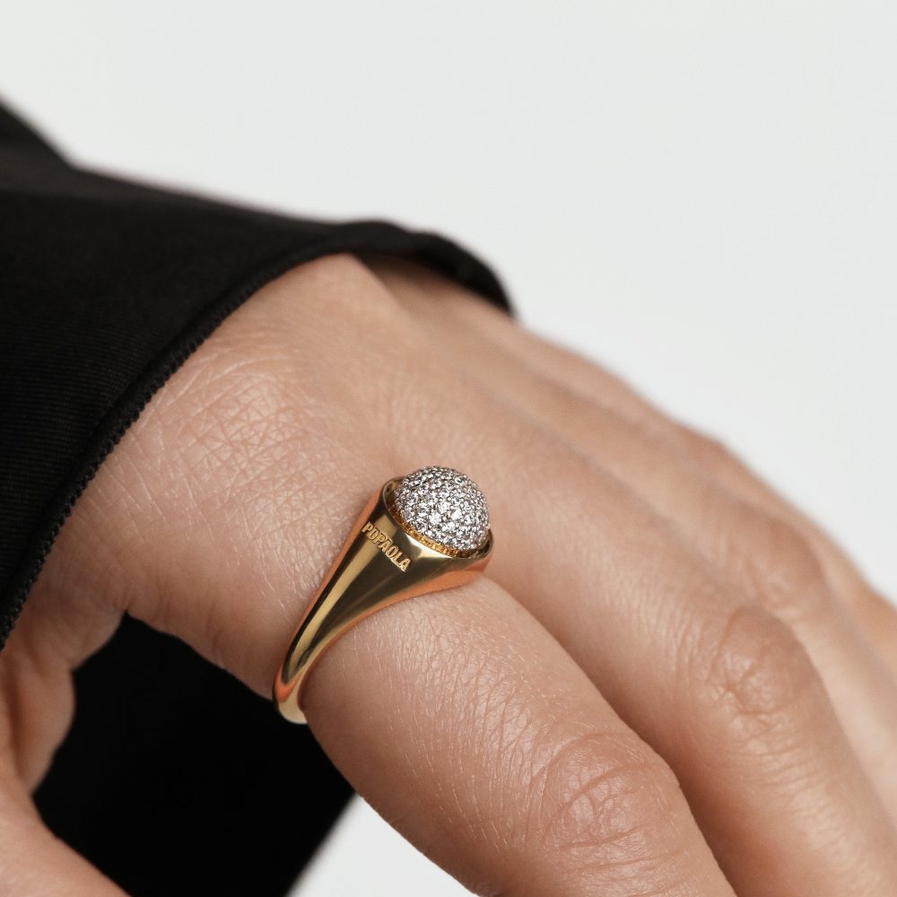 Anello Pavé Moon – PD Paola AN01-B21 indossato