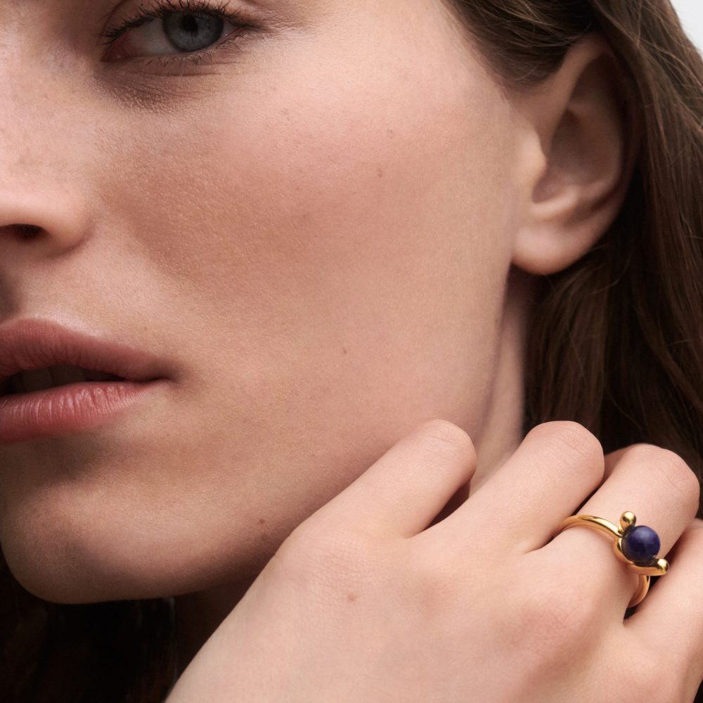 Anello Nexus con Sodalite – PD Paola AN01-D21 indossato
