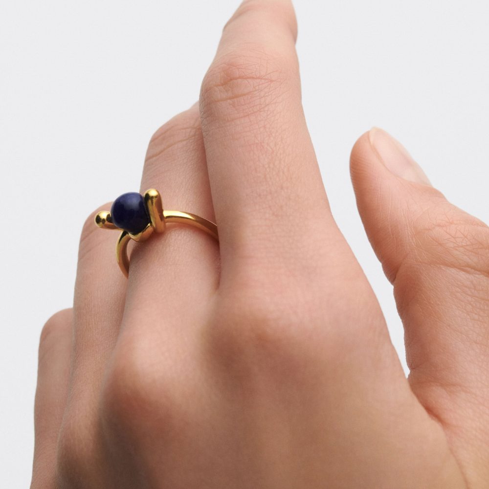 Anello Nexus con Sodalite – PD Paola AN01-D21 indossato