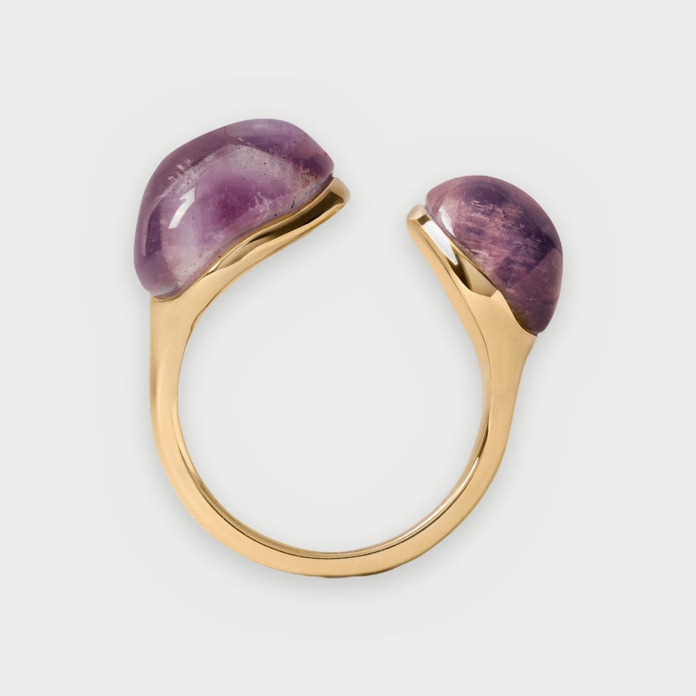 Anello Gravity con Ametista – PD Paola AN01-D41