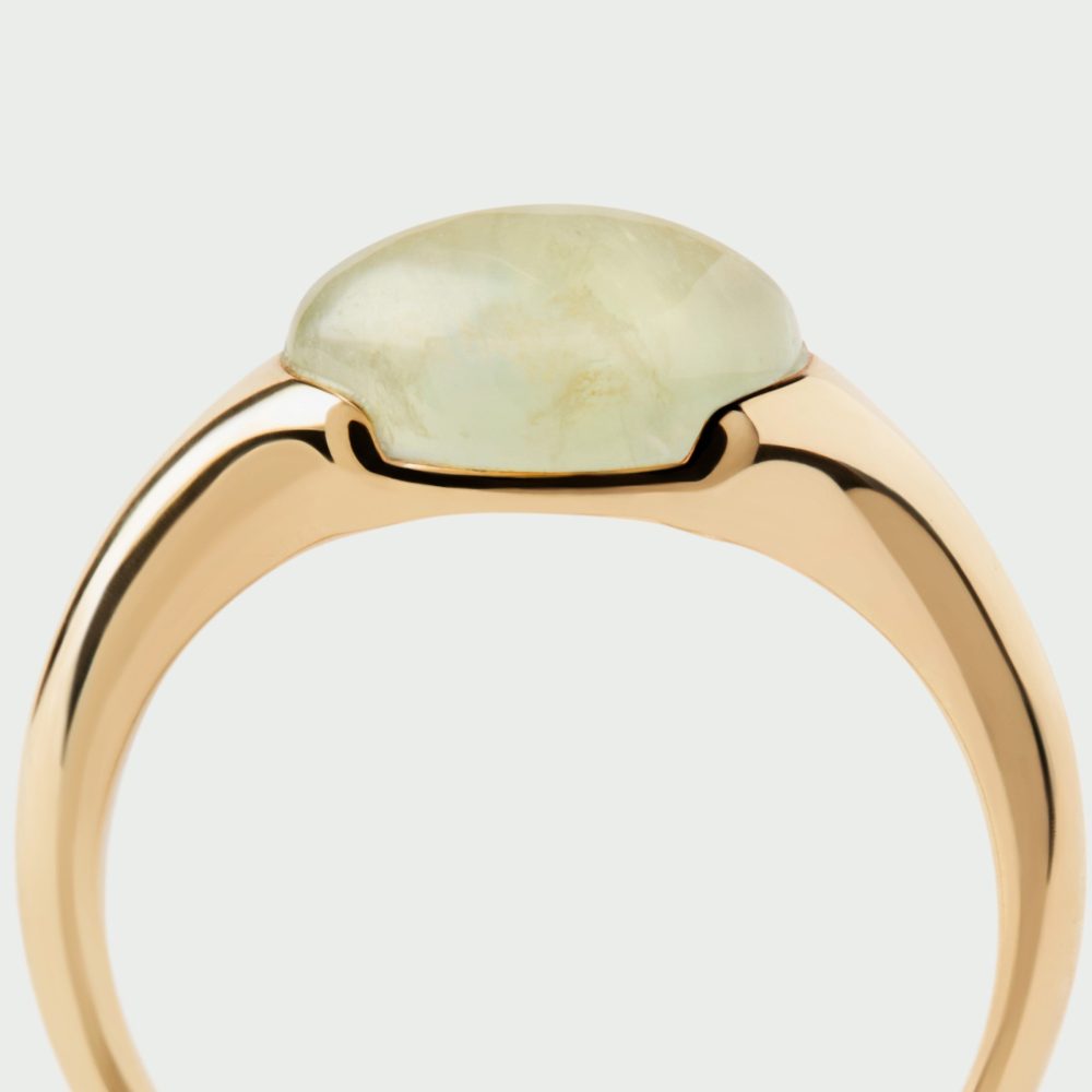 Anello Bay con Prehnite – PD Paola AN01-D93 indossato
