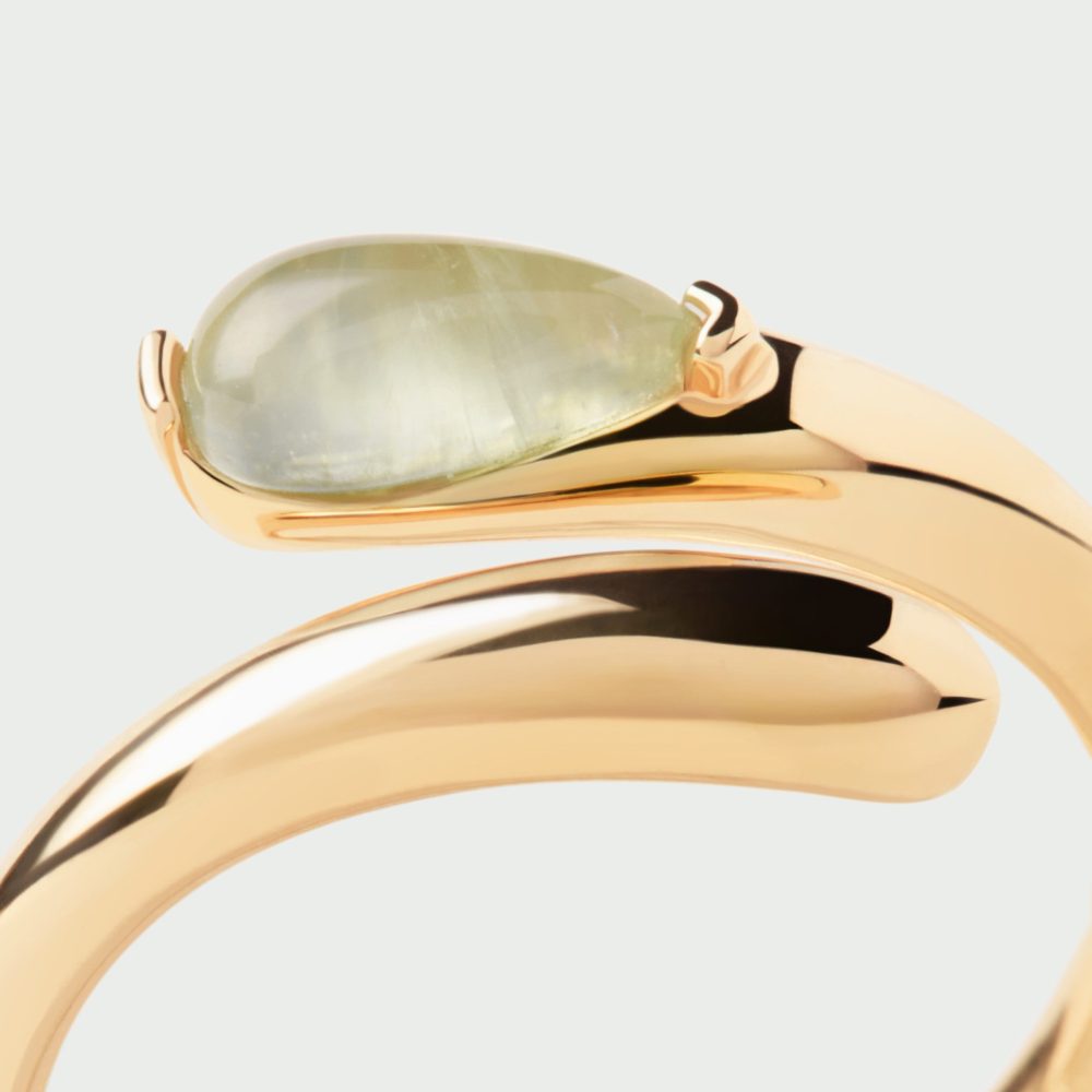 Anello Kalia con Prehnite – PD Paola AN01-D96 indossato