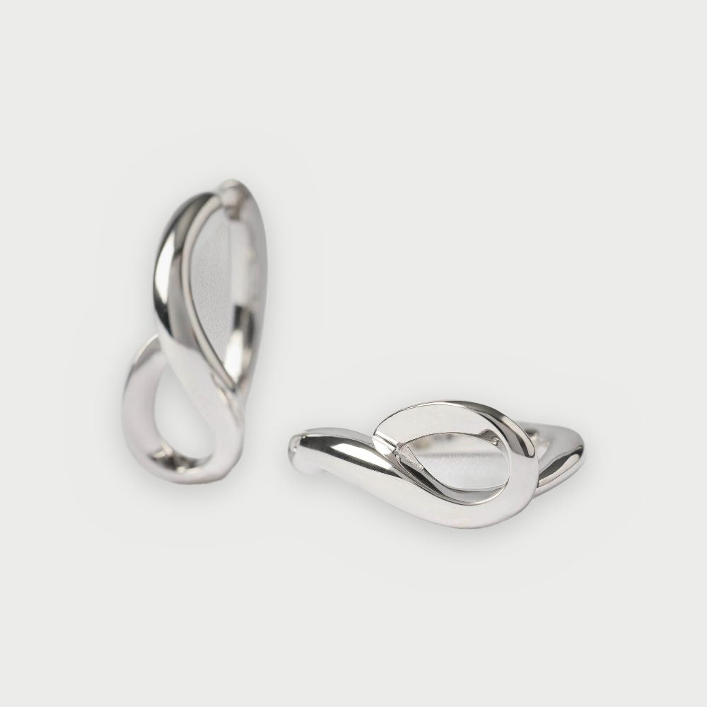 Orecchini a Cerchio Brise Mini Argento – PDPAOLA ARB2-G86