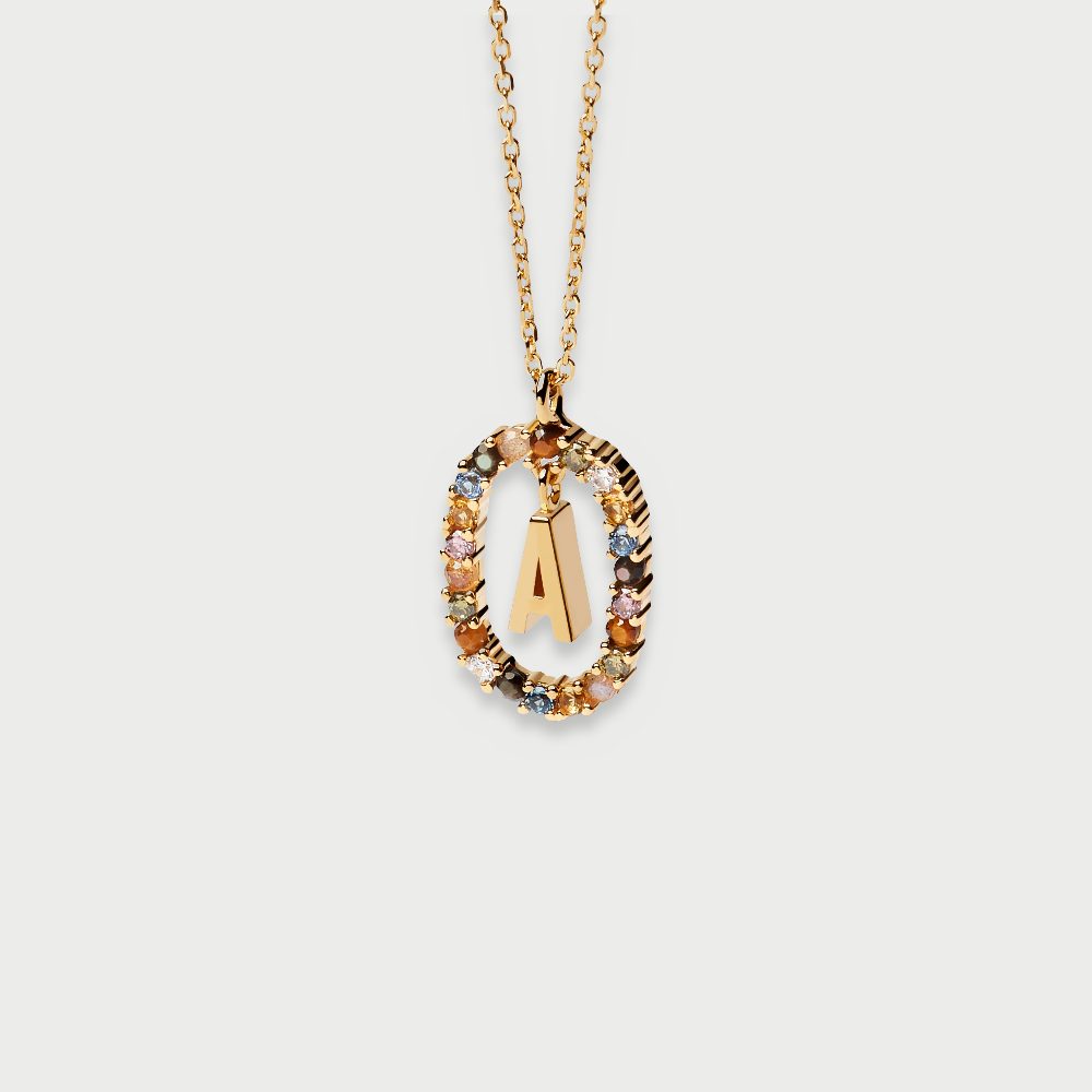 Collana con Lettera A – PD Paola CO01-260