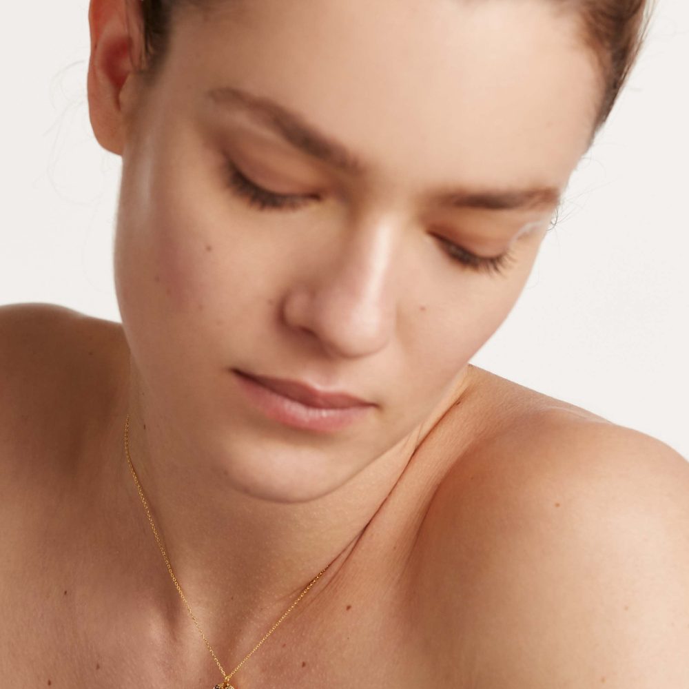 Collana con Lettera B – PD Paola CO01-261 indossato
