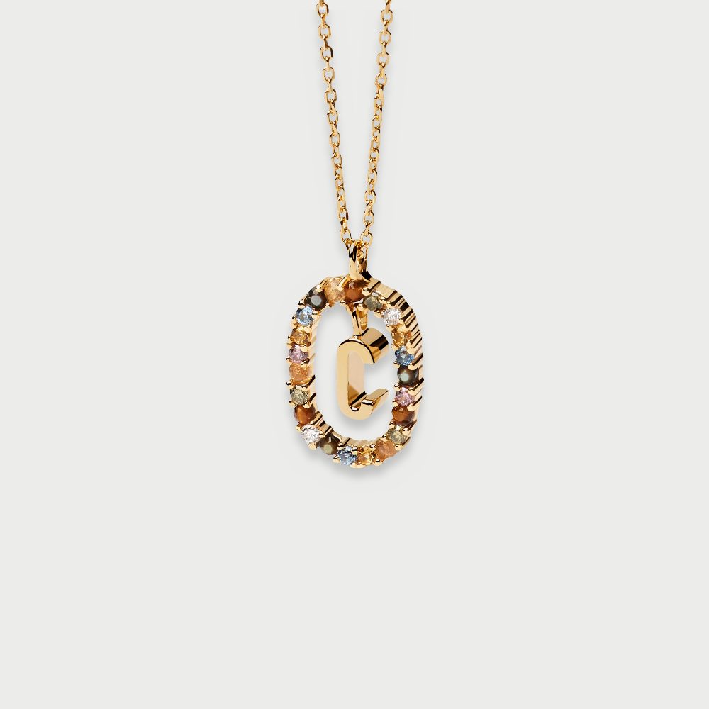 Collana con Lettera C – PD Paola CO01-262