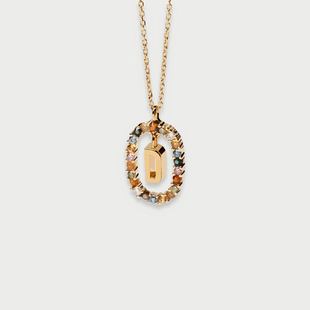 Collana con Lettera D – PD Paola CO01-263