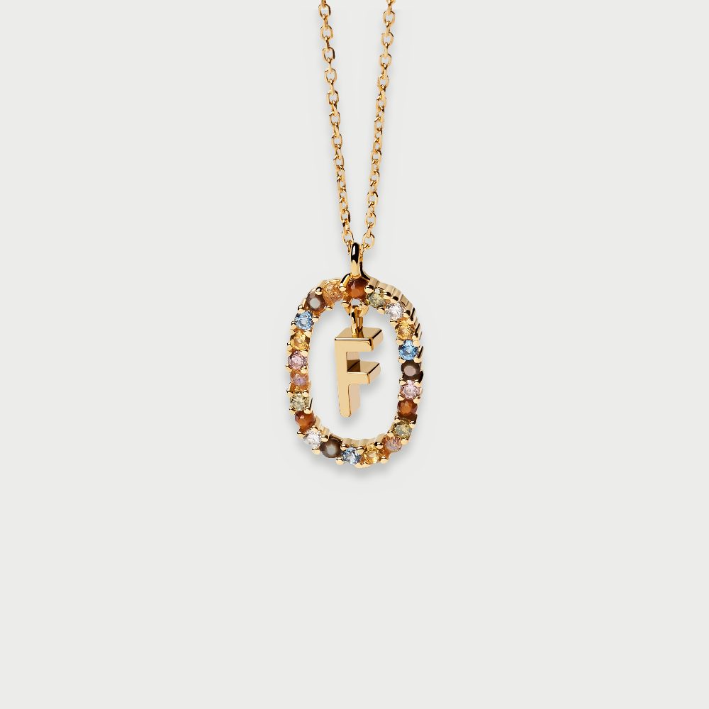 Collana con Lettera F – PD Paola CO01-265