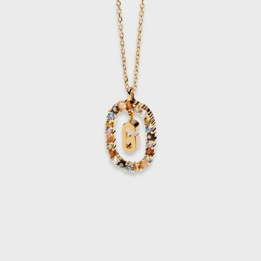 Collana con Lettera G – PD Paola CO01-266