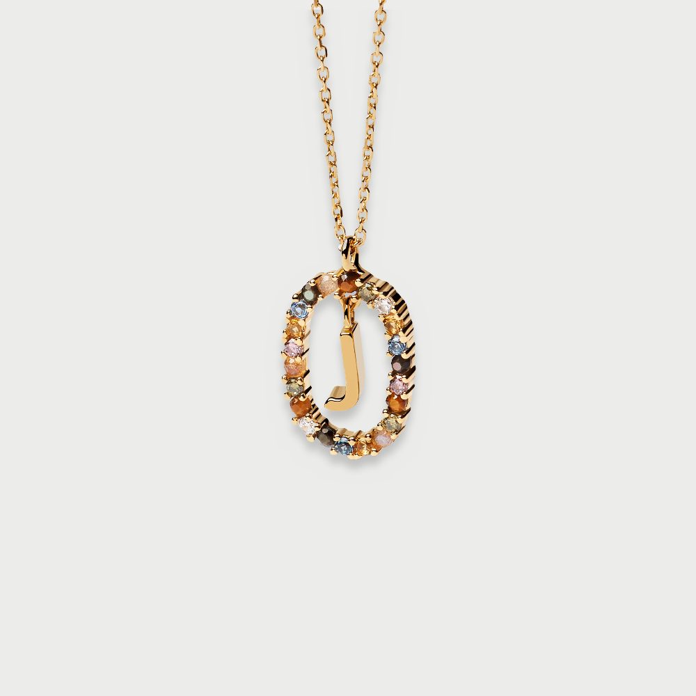 Collana con Lettera J – PD Paola CO01-269
