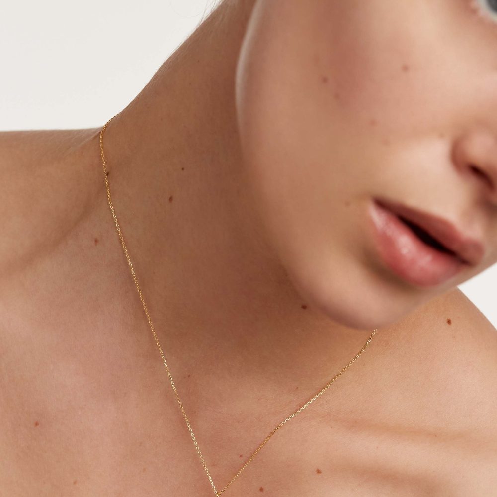 Collana con Lettera L – PD Paola CO01-271 indossato