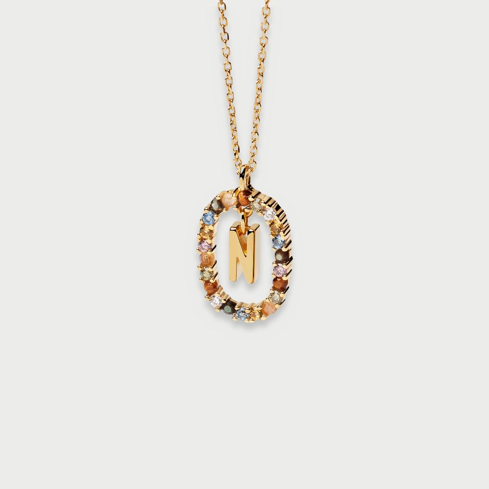 Collana con Lettera N – PD Paola CO01-273