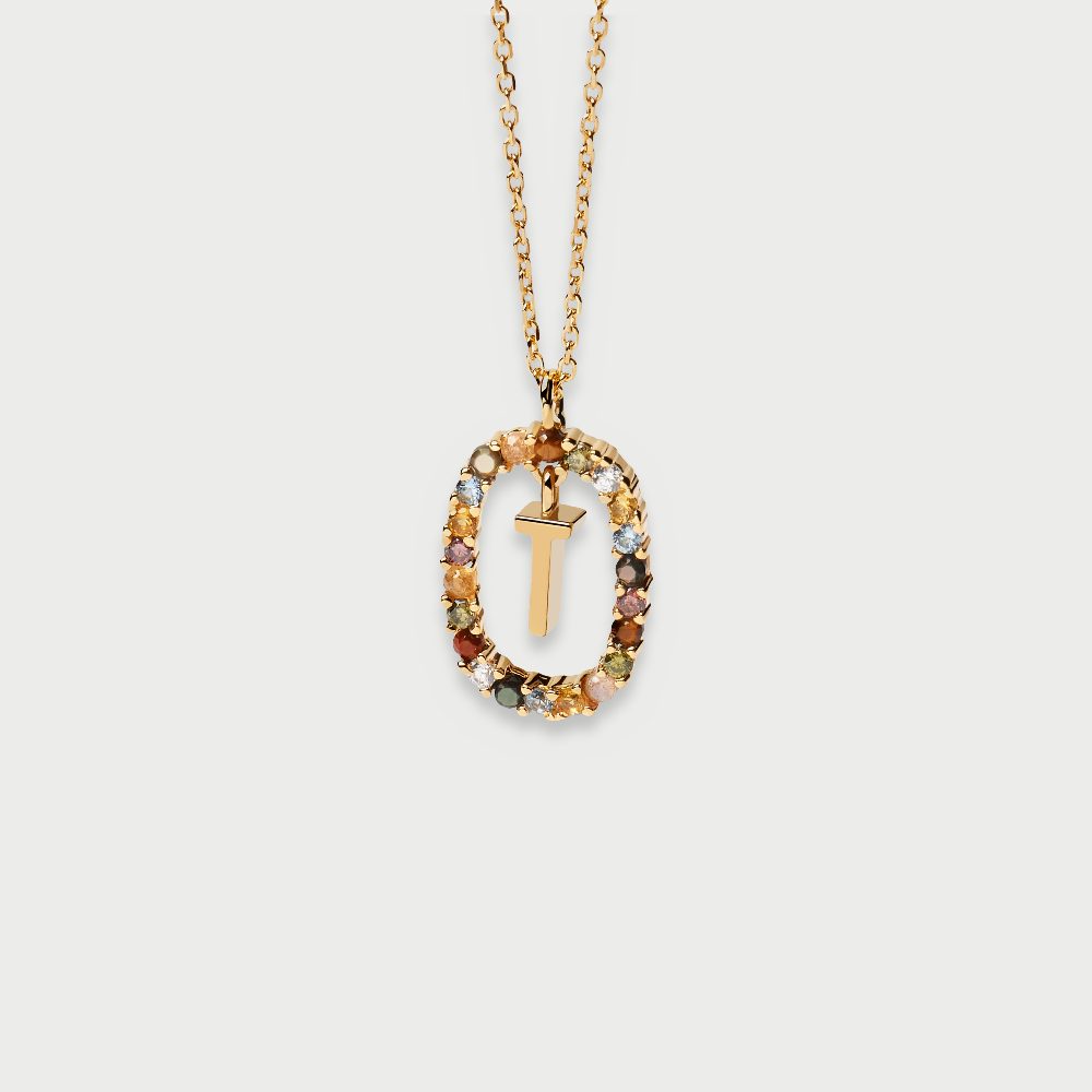 Collana con Lettera T – PD Paola CO01-279