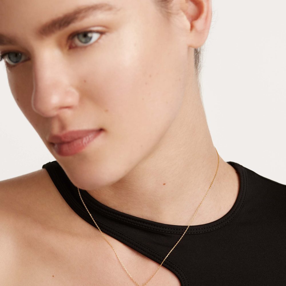 Collana con Lettera T – PD Paola CO01-279 indossato