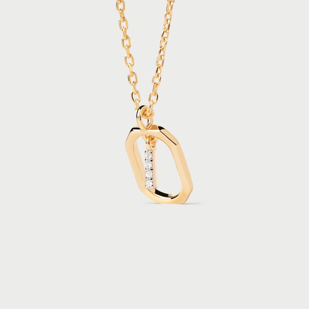 Collana con Lettera I Mini – PD Paola CO01-520