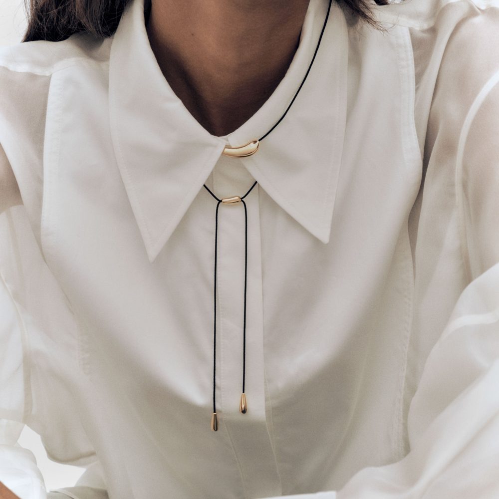 Collana in Corda Orbit – PDPAOLA CO01-A18 indossato