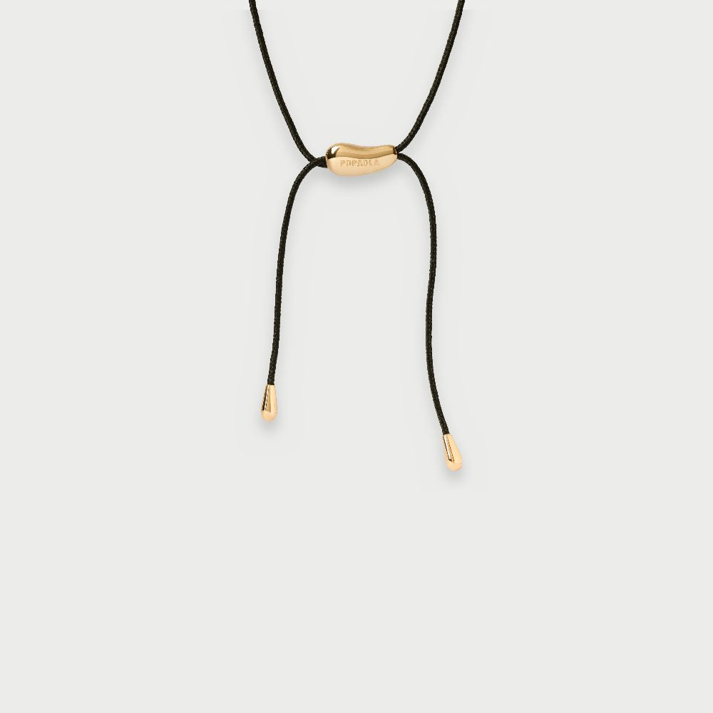 Collana Rodeo con Corda Nera – PD Paola CO01-A40