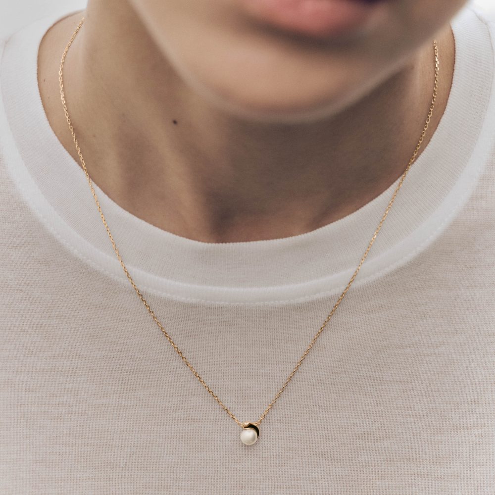 Collana Punto Luce La Perla – PD Paola CO01-A61 indossato