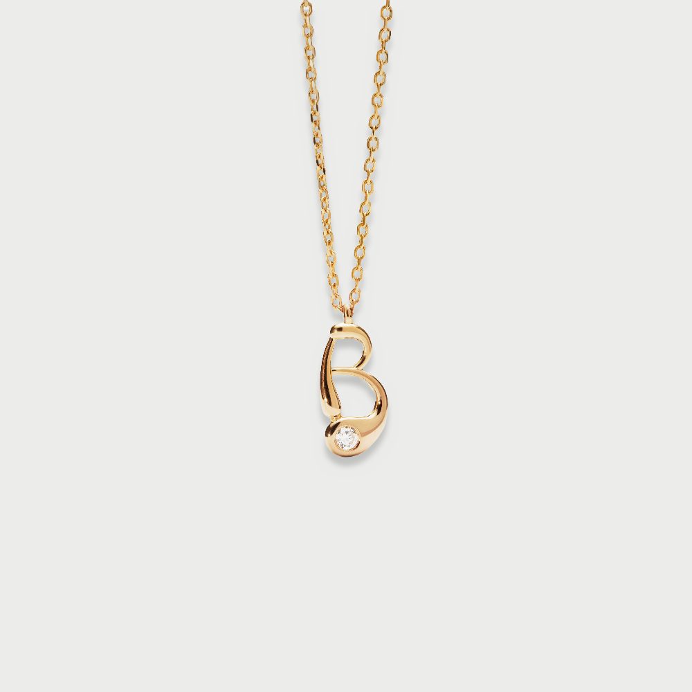 Collana con Pendente Iniziale B – PD Paola CO01-B75