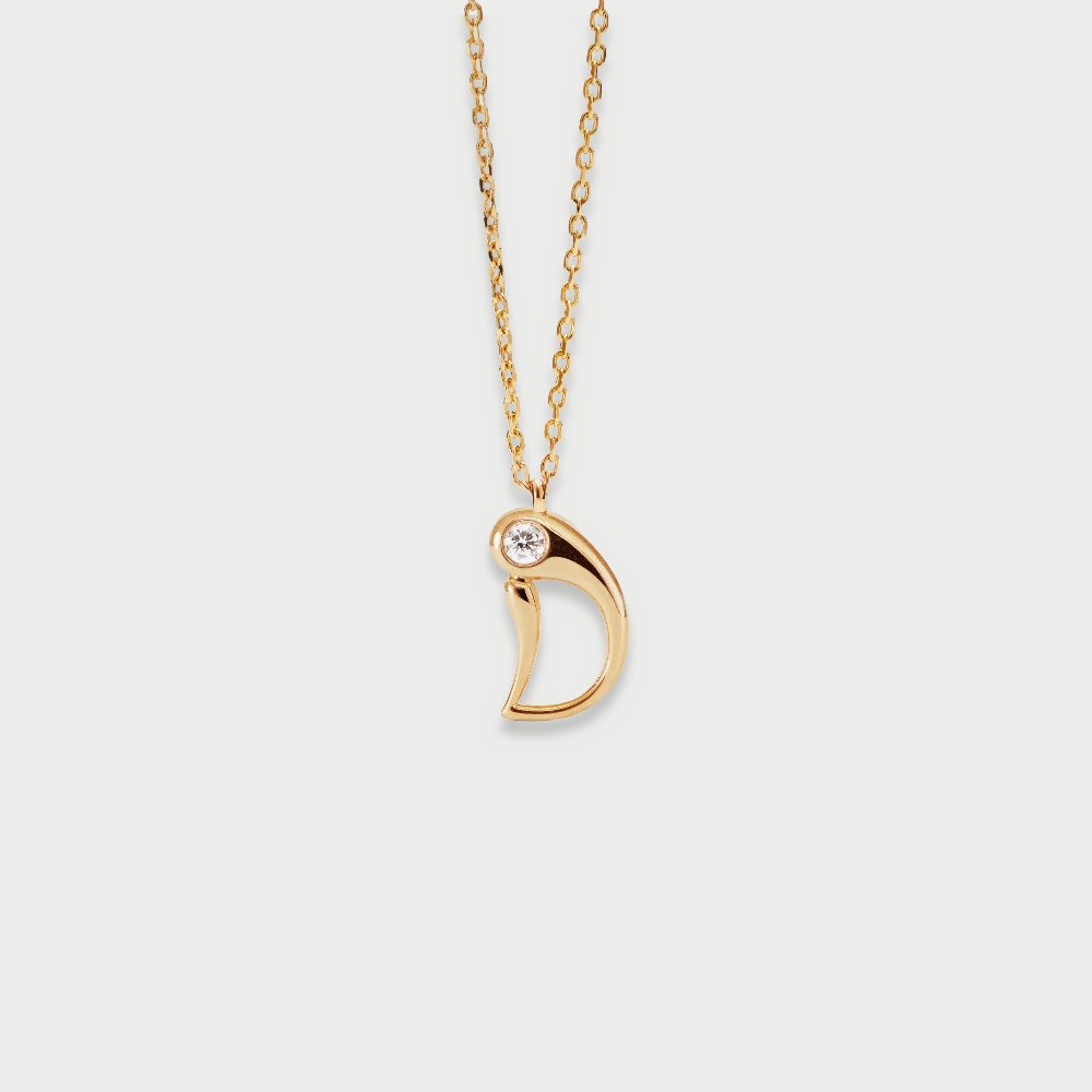 Collana con Pendente Iniziale D – PD Paola CO01-B77