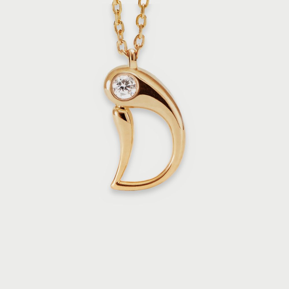 Collana con Pendente Iniziale D – PD Paola CO01-B77