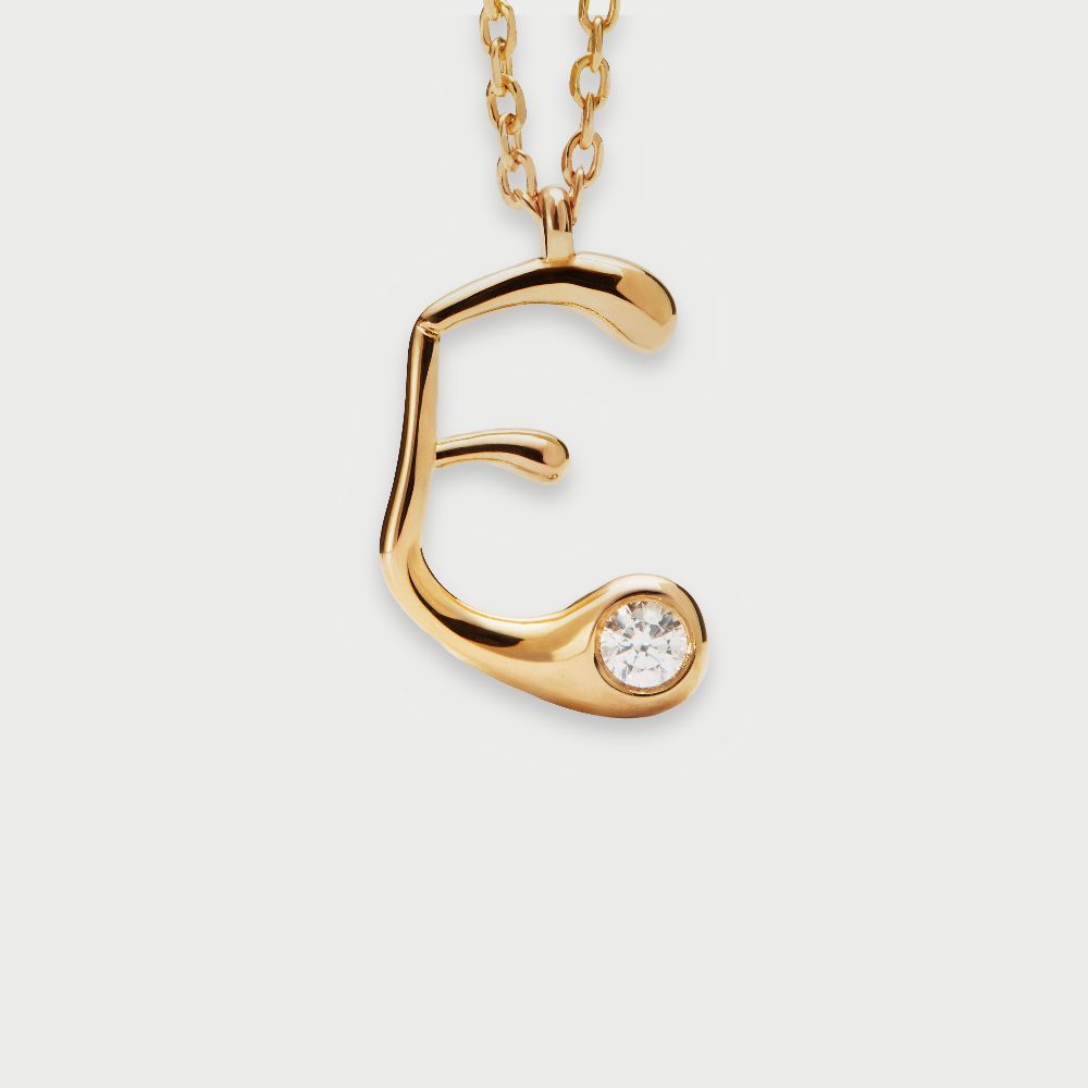 Collana con Pendente Iniziale E – PD Paola CO01-B78