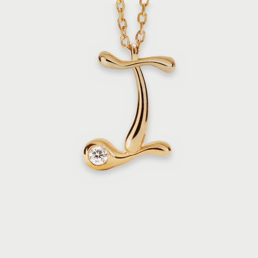 Collana con Pendente Iniziale I – PD Paola CO01-B82