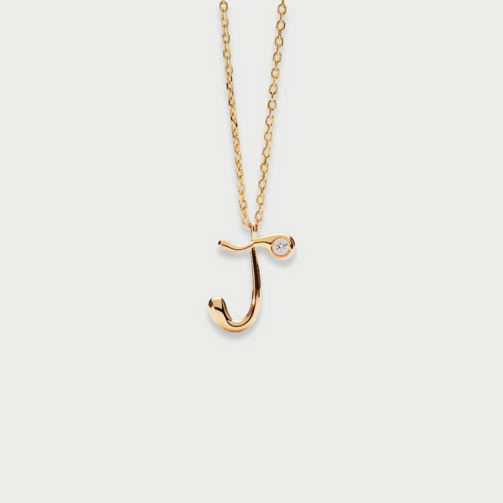 Collana con Pendente Iniziale J – PD Paola CO01-B83