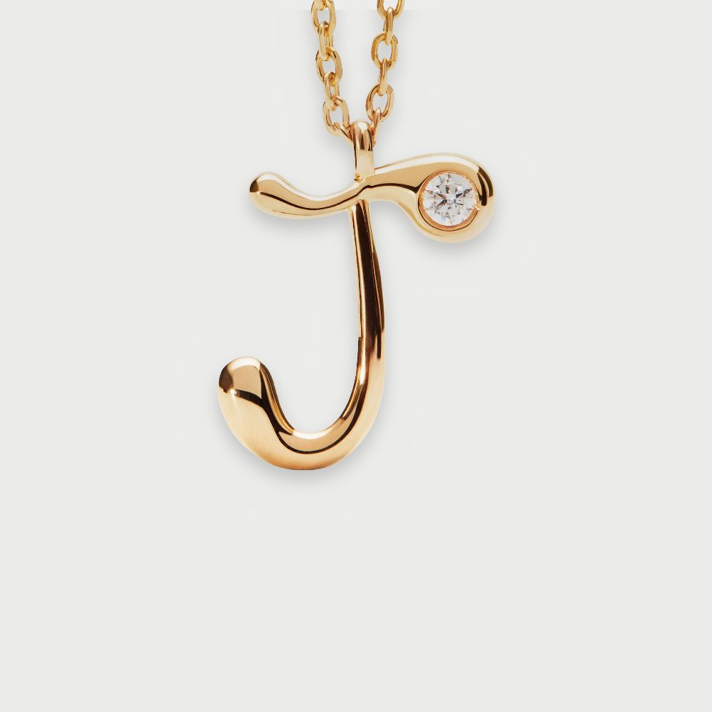 Collana con Pendente Iniziale J – PD Paola CO01-B83