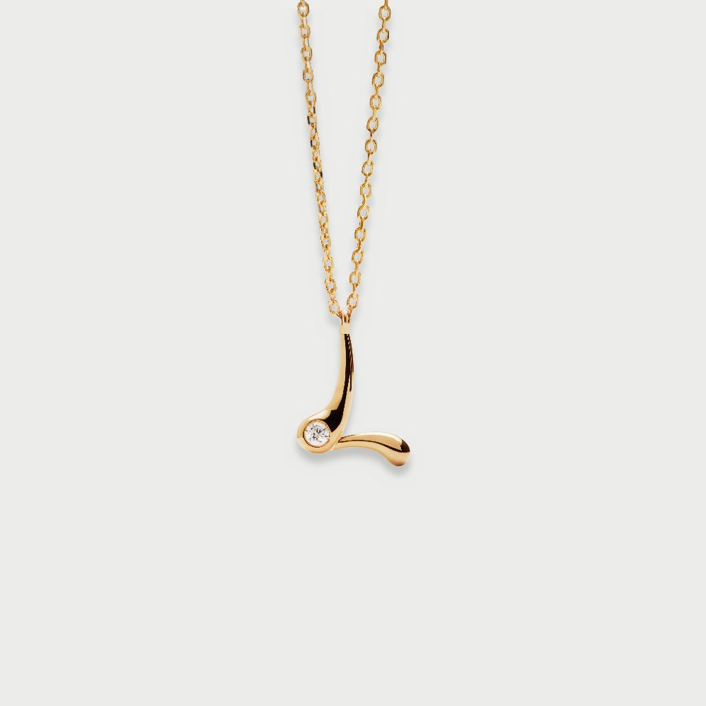 Collana con Pendente Iniziale L – PD Paola CO01-B85