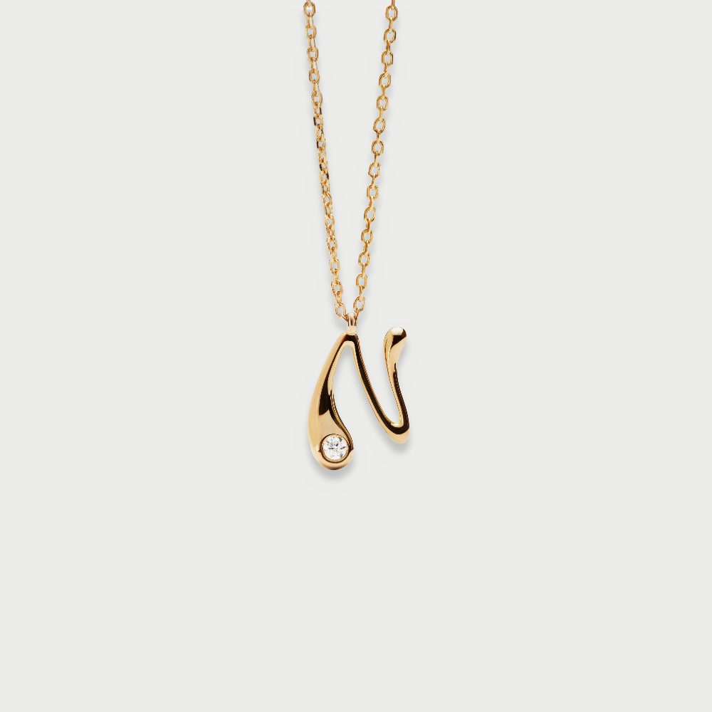 Collana con Pendente Iniziale N – PD Paola CO01-B87