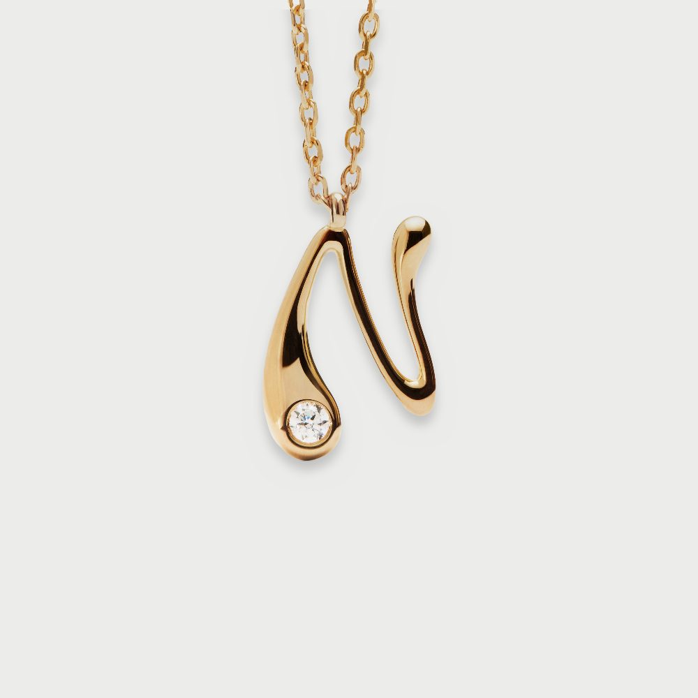 Collana con Pendente Iniziale N – PD Paola CO01-B87